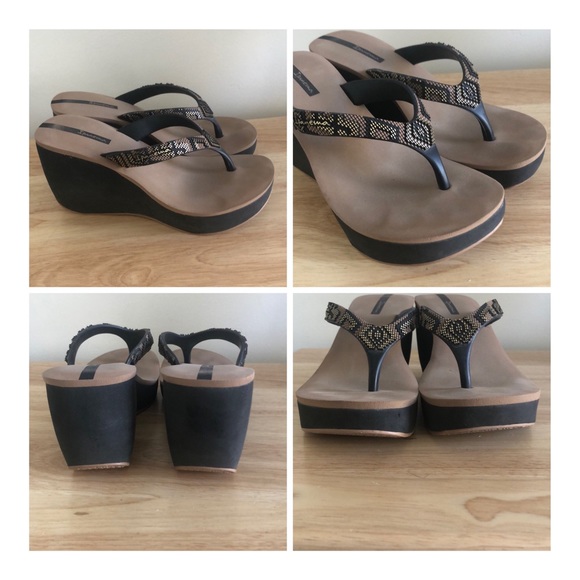 ipanema wedge flip flops